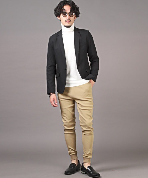 LUXSTYLE(ラグスタイル)の「裏起毛ジョガーパンツ(その他パンツ・メンズ・ブラック/ベージュ・XL/M/L)」の19枚目の写真