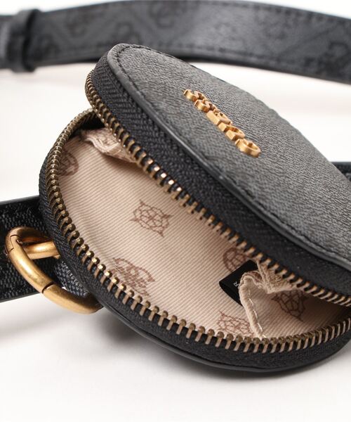 Guess（ゲス）の「ALEXIE Crossbody Flap（ショルダーバッグ・レディース・ダークグレー/ベージュ・ONE SIZE）」の16枚目の写真