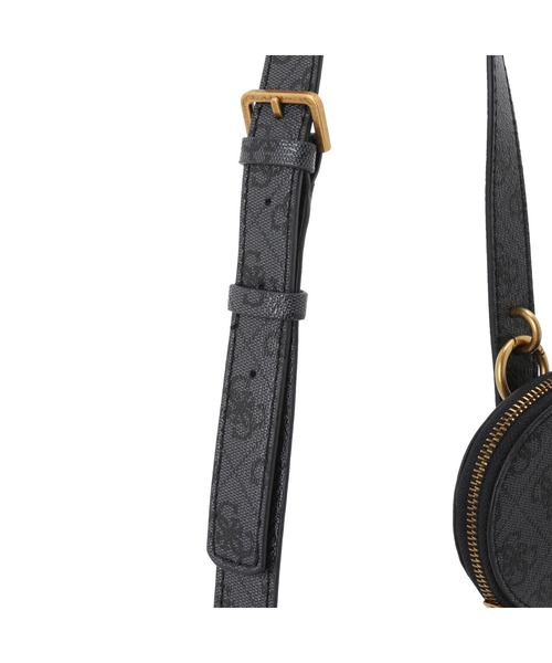 Guess（ゲス）の「ALEXIE Crossbody Flap（ショルダーバッグ・レディース・ダークグレー/ベージュ・ONE SIZE）」の7枚目の写真