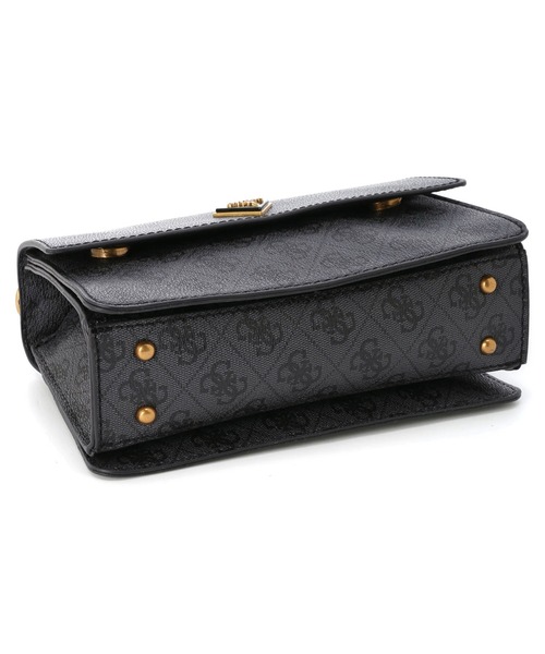 Guess（ゲス）の「ALEXIE Crossbody Flap（ショルダーバッグ・レディース・ダークグレー/ベージュ・ONE SIZE）」の14枚目の写真