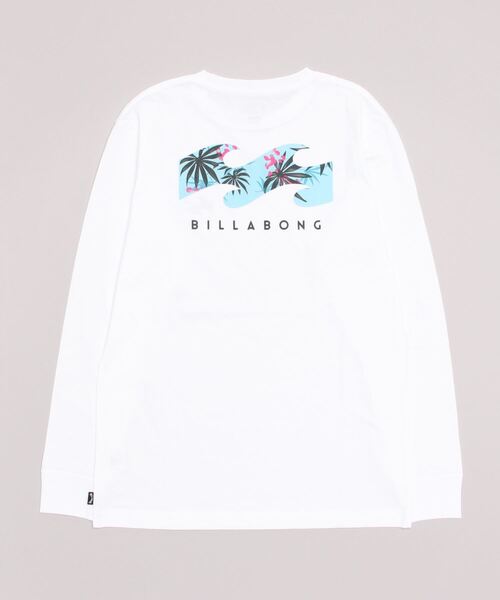 BILLABONG(ビラボン)の「BILLABONG メンズ ARCH WAVE ロンT 【2023年春夏モデル】/ビラボンバックプリント長袖ロンT(Tシャツ/カットソー・メンズ・ブルー/ホワイト/ブラック・MEDIUM/LARGE/X-LARGE)」の4枚目の写真