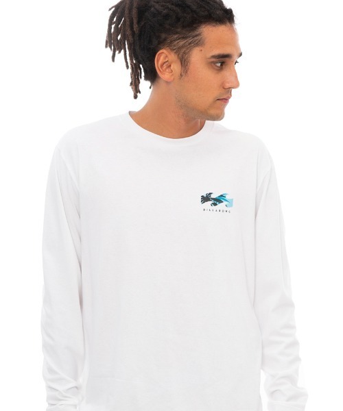 BILLABONG(ビラボン)の「BILLABONG メンズ ARCH WAVE ロンT 【2023年春夏モデル】/ビラボンバックプリント長袖ロンT(Tシャツ/カットソー・メンズ・ブルー/ホワイト/ブラック・MEDIUM/LARGE/X-LARGE)」の7枚目の写真