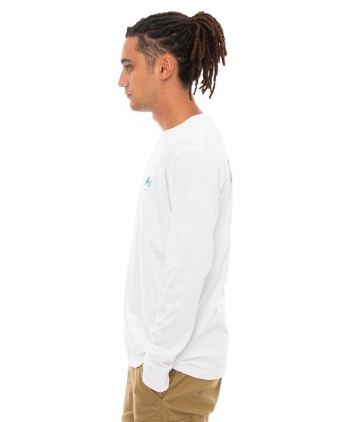 BILLABONG(ビラボン)の「BILLABONG メンズ ARCH WAVE ロンT 【2023年春夏モデル】/ビラボンバックプリント長袖ロンT(Tシャツ/カットソー・メンズ・ブルー/ホワイト/ブラック・MEDIUM/LARGE/X-LARGE)」の8枚目の写真