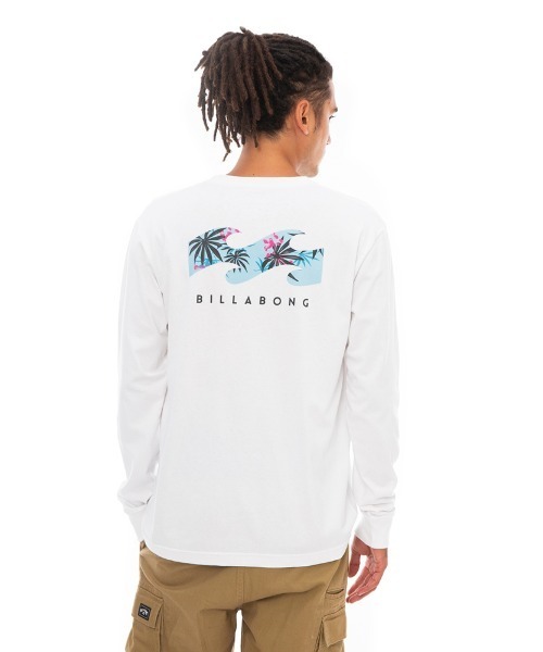 BILLABONG(ビラボン)の「BILLABONG メンズ ARCH WAVE ロンT 【2023年春夏モデル】/ビラボンバックプリント長袖ロンT(Tシャツ/カットソー・メンズ・ブルー/ホワイト/ブラック・MEDIUM/LARGE/X-LARGE)」の9枚目の写真