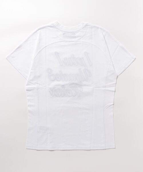 1piu1uguale3 RELAX（ウノピュウノウグァーレトレリラックス）の「【1PIU1UGUALE3 RELAX】グラフィックプリントTシャツ / 刺繍ロゴ半袖Tシャツ（Tシャツ/カットソー・メンズ・ホワイト系4/ホワイト系6/ブラック系1/ブラック系3/ホワイト系1/ホワイト系2/ブラック系5/ブラック系6/ホワイト系3/ホワイト系5/ブラック系2/ブラック系4・SMALL/MEDIUM/LARGE/X-LARGE）」の14枚目の写真