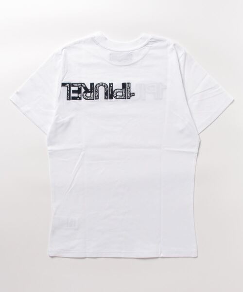 1piu1uguale3 RELAX（ウノピュウノウグァーレトレリラックス）の「【1PIU1UGUALE3 RELAX】グラフィックプリントTシャツ / 刺繍ロゴ半袖Tシャツ（Tシャツ/カットソー・メンズ・ホワイト系4/ホワイト系6/ブラック系1/ブラック系3/ホワイト系1/ホワイト系2/ブラック系5/ブラック系6/ホワイト系3/ホワイト系5/ブラック系2/ブラック系4・SMALL/MEDIUM/LARGE/X-LARGE）」の15枚目の写真
