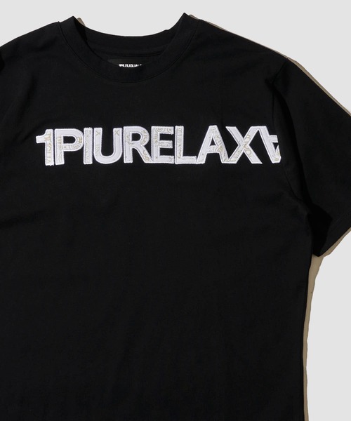 1piu1uguale3 RELAX（ウノピュウノウグァーレトレリラックス）の「【1PIU1UGUALE3 RELAX】グラフィックプリントTシャツ / 刺繍ロゴ半袖Tシャツ（Tシャツ/カットソー・メンズ・ホワイト系4/ホワイト系6/ブラック系1/ブラック系3/ホワイト系1/ホワイト系2/ブラック系5/ブラック系6/ホワイト系3/ホワイト系5/ブラック系2/ブラック系4・SMALL/MEDIUM/LARGE/X-LARGE）」の10枚目の写真