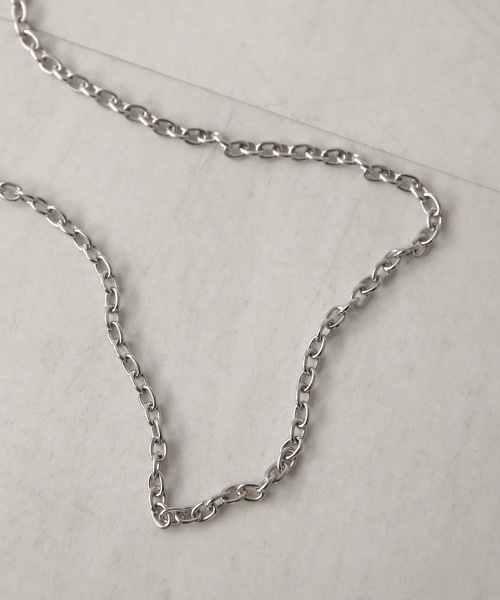 Bab（バブ）の「チェーンショルダーポシェット（ショルダーバッグ・レディース・ブラック/アイボリー/シルバー・ONESIZE）」の6枚目の写真