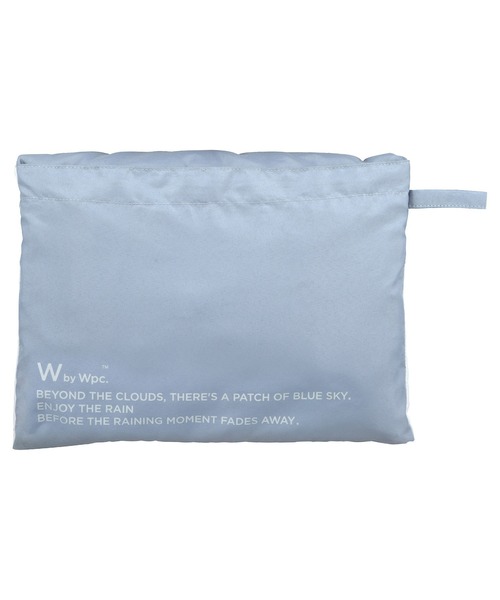 Wpc.（ダブリュピーシー）の「［パッカブルポンチョ］バイカラーユニセックス（レインコート/ポンチョ・メンズ・ベージュ/カーキ/ピンク/イエロー/ブルーグレー/チャコール/レッド/オフホワイト・FREE）」の14枚目の写真