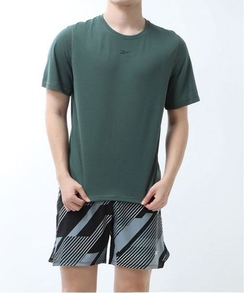 Reebok(リーボック)の「トレイン サップ Tシャツ / TRAIN SUP TEE(Tシャツ/カットソー・メンズ・グリーン/ホワイト/ブラック/ブルー・MEDIUM/SMALL/X-LARGE/LARGE/XX-LARGE/XXX-LARGE/X-SMALL)」の3枚目の写真