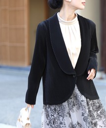 伸びーる ジャケカーデ 羽織り