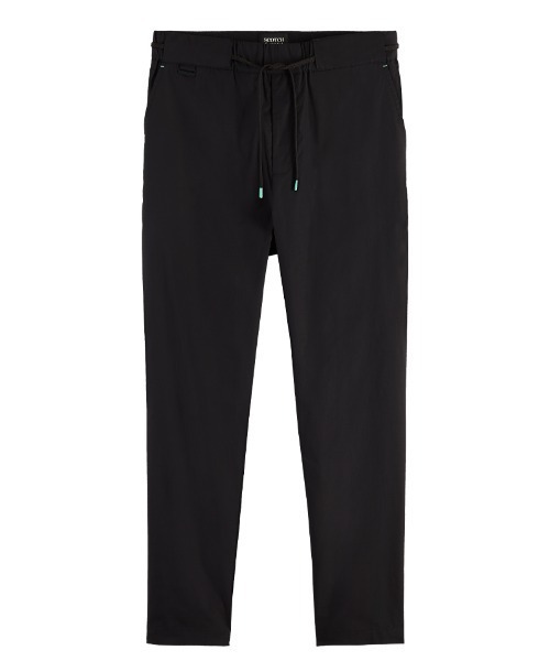 SCOTCH&SODA(スコッチアンドソーダ)の「Fave ポプリン テーパードジョガー【169814】(その他パンツ・メンズ・ブラック/カーキ・SMALL/LARGE/MEDIUM)」の2枚目の写真