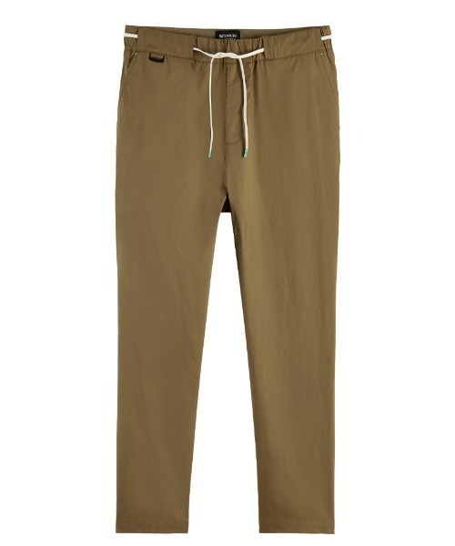 SCOTCH&SODA(スコッチアンドソーダ)の「Fave ポプリン テーパードジョガー【169814】(その他パンツ・メンズ・ブラック/カーキ・SMALL/LARGE/MEDIUM)」の12枚目の写真