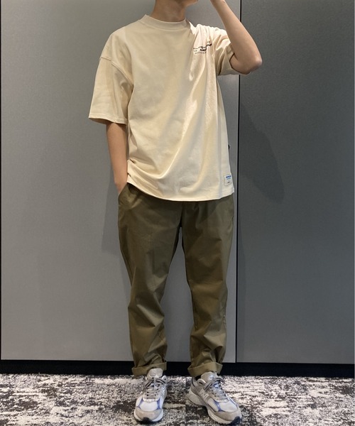 SCOTCH&SODA(スコッチアンドソーダ)の「Fave ポプリン テーパードジョガー【169814】(その他パンツ・メンズ・ブラック/カーキ・SMALL/LARGE/MEDIUM)」の18枚目の写真