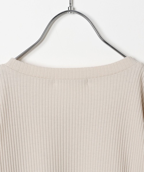 GLOBAL WORK(グローバルワーク)の「オシャラクドッキングプルオーバー/183520(Tシャツ/カットソー・キッズ・ブラック/アイボリー・110cm/100cm/120cm/130cm/140cm/150cm/160cm)」の5枚目の写真