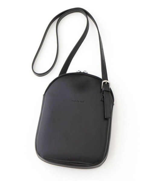 nop de nod（ノップドゥノッド）の「ラウンドショルダーバッグ（ショルダーバッグ・レディース・ブラック/アイボリー/ダークグレー/オフホワイト/シルバー・8/フリー）」の10枚目の写真