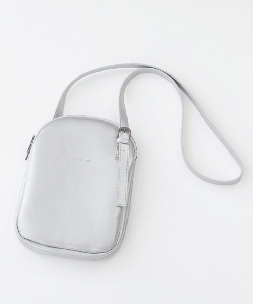 nop de nod（ノップドゥノッド）の「ラウンドショルダーバッグ（ショルダーバッグ・レディース・ブラック/アイボリー/ダークグレー/オフホワイト/シルバー・8/フリー）」の7枚目の写真