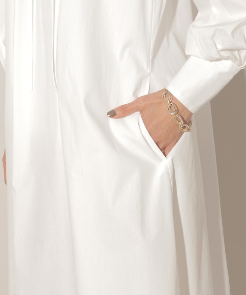 BARNYARDSTORM（バンヤードストーム）の「BARNYARDSTORM / カフタンシャツワンピース（ワンピース・レディース・パープル/ホワイト・FREE）」の19枚目の写真