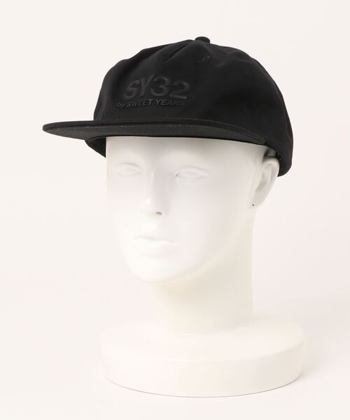 SY32 by SWEET YEARS(エスワイサーティトゥバイスィートイヤーズ)の「【73】【SY32 by SWEET YEARS】BaseBall CAP(キャップ・レディース・ブラック・FREE)」の4枚目の写真