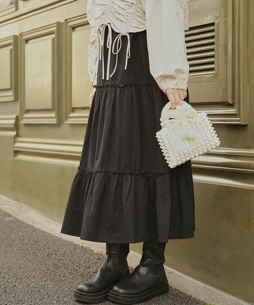 paravion（パラビオン）の「ポーチ付フェイクパールバッグ（ハンドバッグ・レディース・ホワイト・FREE）」の7枚目の写真