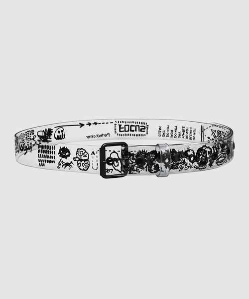 kolor BEACON(カラービーコン)の「23SBM-A04534(ベルト・メンズ・ブラック/ホワイト・2)」の2枚目の写真