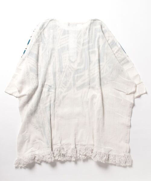 チャイハネ（チャイハネ）の「【チャイハネ】ラウルフリンジMEN'Sトップス（その他トップス・メンズ・ブラック/イエロー/ホワイト・FREE）」の7枚目の写真