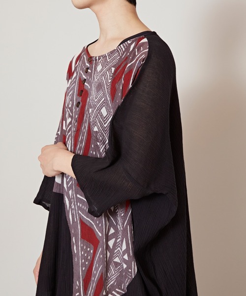 チャイハネ（チャイハネ）の「【チャイハネ】ラウルフリンジMEN'Sトップス（その他トップス・メンズ・ブラック/イエロー/ホワイト・FREE）」の14枚目の写真