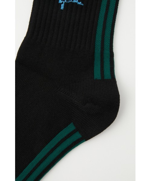 SLY（スライ）の「(What it isNt) x SLY JQART SOCKS マークゴンザレス コラボ 靴下（ソックス/靴下・レディース・ブラック系その他2/グリーン系その他・FREE）」の9枚目の写真