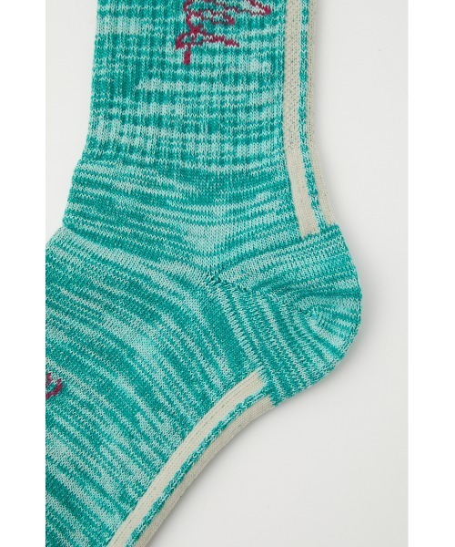 SLY（スライ）の「(What it isNt) x SLY JQART SOCKS マークゴンザレス コラボ 靴下（ソックス/靴下・レディース・ブラック系その他2/グリーン系その他・FREE）」の12枚目の写真