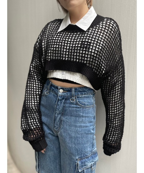 ENVYM(アンビー)の「EロゴギャザーショートSH(シャツ/ブラウス・レディース・チェック/ホワイト/ブルー・FREE)」の22枚目の写真