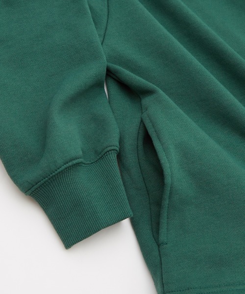 improves（インプローブス）の「バイカラー ハーフジップ スウェットトレーナー（スウェット・メンズ・オフホワイト/ダークグリーン/ブラック・MEDIUM/LARGE）」の5枚目の写真