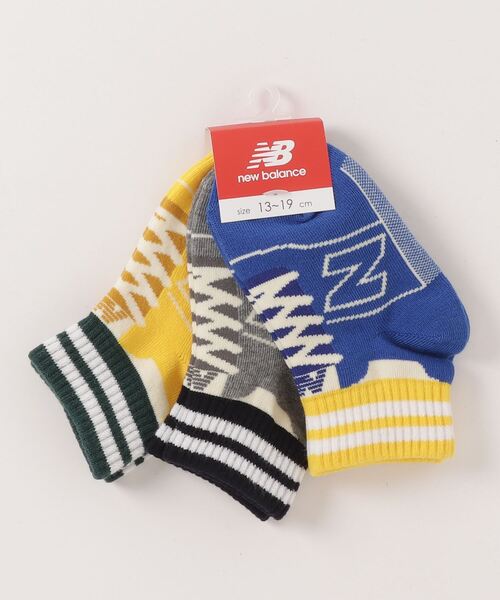 NEW BALANCE(ニューバランス)の「ボーイズ3Pソックス(ソックス/靴下・キッズ・その他2/その他1・ONE SIZE)」の3枚目の写真