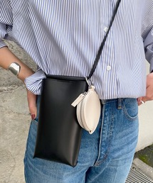 SHENERY | バイカラーミニショルダーバッグ(ショルダーバッグ)