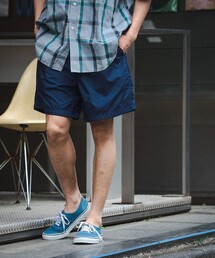 THE NORTH FACE PURPLE LABEL × BEAMS / 別注 ナイロン ロゴ ショーツ