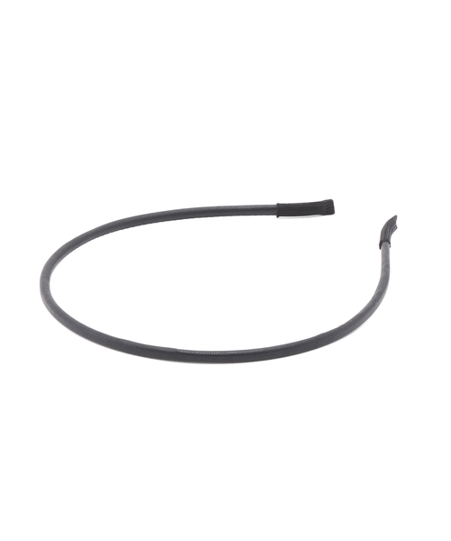 VIS（ビス）の「フェイクレザーナローカチューシャ（カチューシャ・レディース・ベージュ/ブラック・FREE）」の5枚目の写真