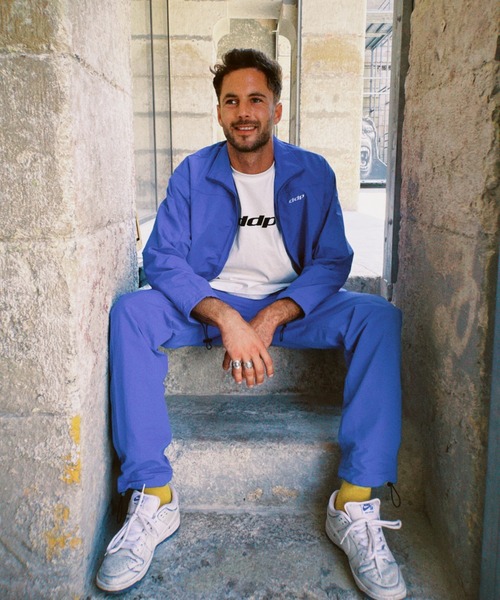 ddp（ディーディーピー）の「【 ddp / ディーディーピー 】 ナイロン トラックジャケット NYLON TRACK JACKET MNF A5306-124AA01（ナイロンジャケット・メンズ・ネイビー/ブルー/チャコールグレー・MEDIUM）」の4枚目の写真