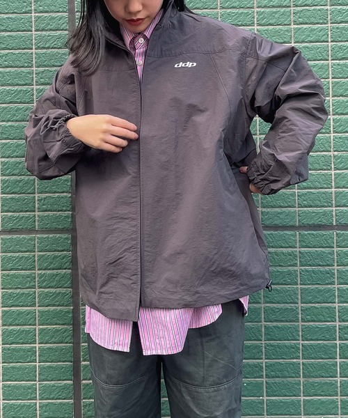 ddp（ディーディーピー）の「【 ddp / ディーディーピー 】 ナイロン トラックジャケット NYLON TRACK JACKET MNF A5306-124AA01（ナイロンジャケット・メンズ・ネイビー/ブルー/チャコールグレー・MEDIUM）」の15枚目の写真