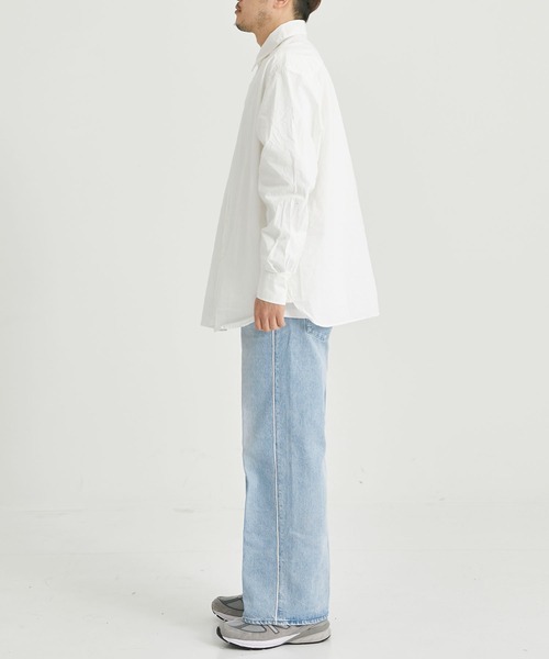 トップス Les Six Oversize Cotton Dress Shirt LES SIX/レシス】Oversize Cotton Dress Shirts/オーバーサイズ