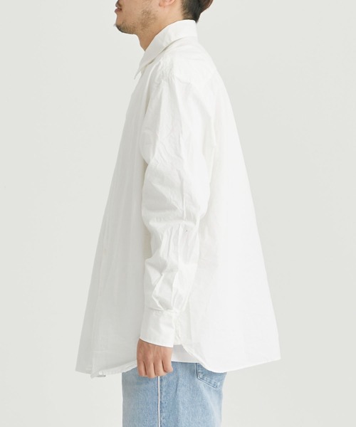 LES SIX/レシス】Oversize Cotton Dress Shirts/オーバーサイズ