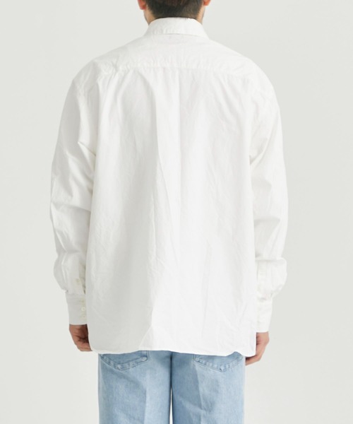 LES SIX/レシス】Oversize Cotton Dress Shirts/オーバーサイズ