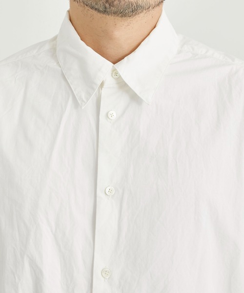 トップス Les Six Oversize Cotton Dress Shirt LES SIX / レシス】Oversize Cotton Dress Shirt（シャツ/ブラウス