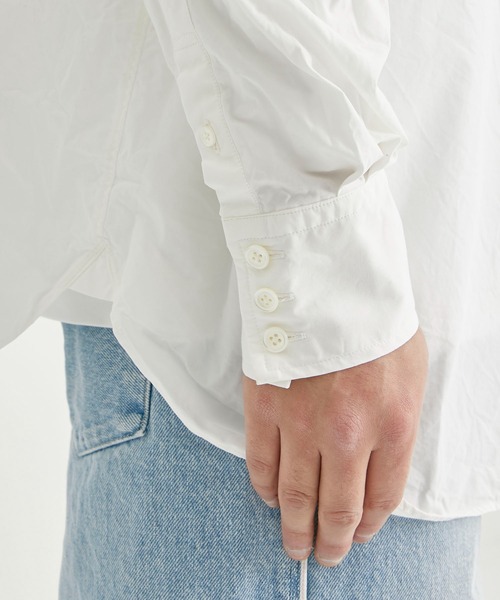 LES SIX/レシス】Oversize Cotton Dress Shirts/オーバーサイズ