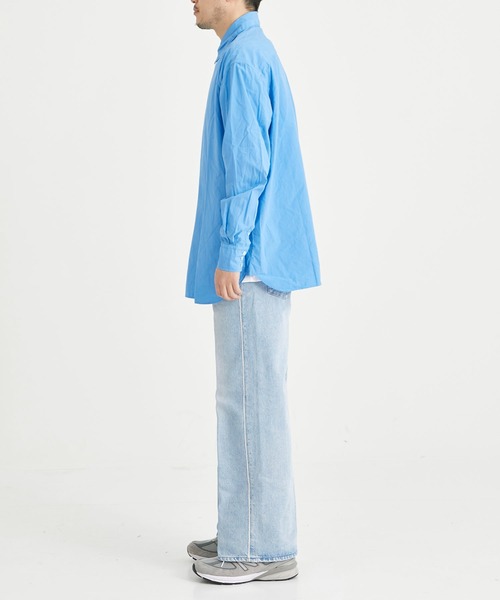 LES SIX/レシス】Oversize Cotton Dress Shirts/オーバーサイズ