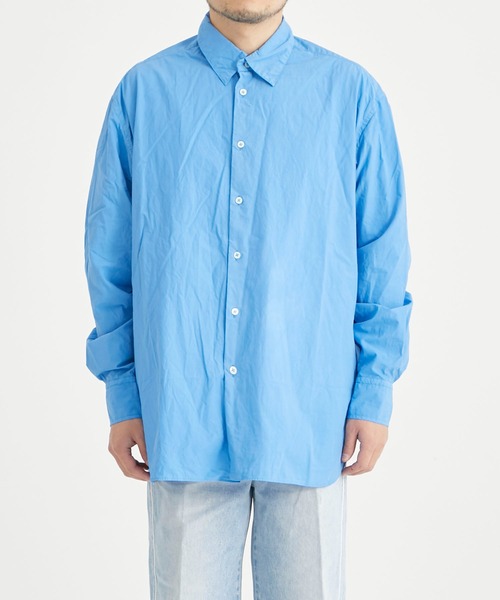 LES SIX/レシス】Oversize Cotton Dress Shirts/オーバーサイズ