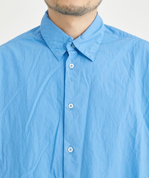 LES SIX/レシス】Oversize Cotton Dress Shirts/オーバーサイズ