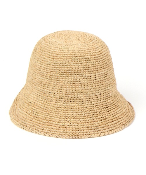 niko and...（ニコアンド）の「オリジナルラフィアバケットハット（ハット・レディース・ナチュラル/ブラック・FREE）」の7枚目の写真