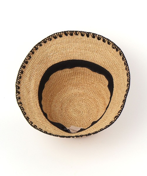 niko and...（ニコアンド）の「オリジナルラフィアバケットハット（ハット・レディース・ナチュラル/ブラック・FREE）」の11枚目の写真