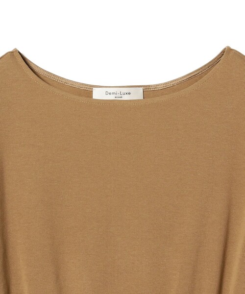 Demi-Luxe BEAMS ドロストコンビワンピース Demi-Luxe BEAMS（デミルクス ビームス）の「Demi-Luxe BEAMS