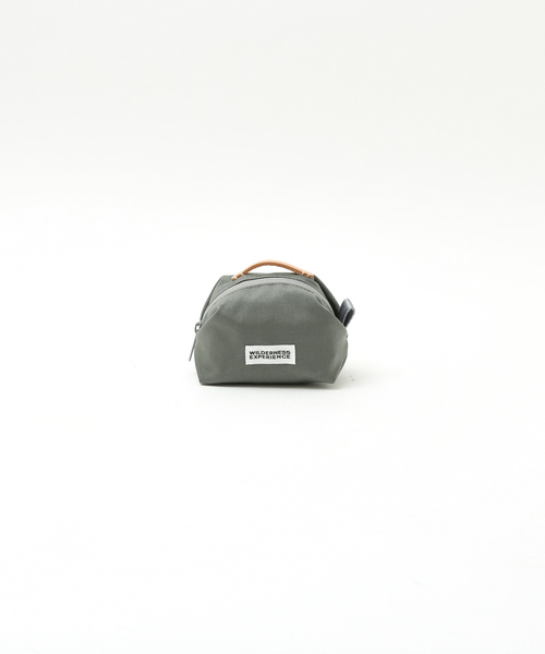 WILDERNESS EXPERIENCE(ウィルダネスエクスペリエンス)の「【WILDERNESS EXPERIENCE(ウィルダネスエクスペリエンス)】Walnut Pouch 2/ミニポーチ(エコバッグ/サブバッグ・メンズ・ブラック/ネイビー/カーキ/グリーン系その他/ダークベージュ・フリー)」の5枚目の写真