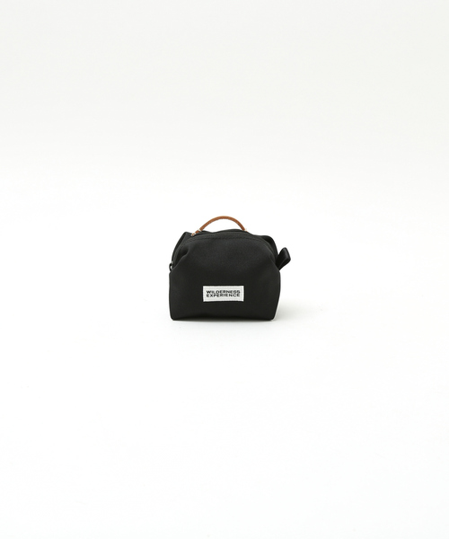 WILDERNESS EXPERIENCE(ウィルダネスエクスペリエンス)の「【WILDERNESS EXPERIENCE(ウィルダネスエクスペリエンス)】Walnut Pouch 2/ミニポーチ(エコバッグ/サブバッグ・メンズ・ブラック/ネイビー/カーキ/グリーン系その他/ダークベージュ・フリー)」の2枚目の写真